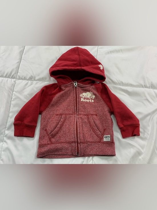 Roots Other - Pre-love roots, zip up sweater size 6–12 M